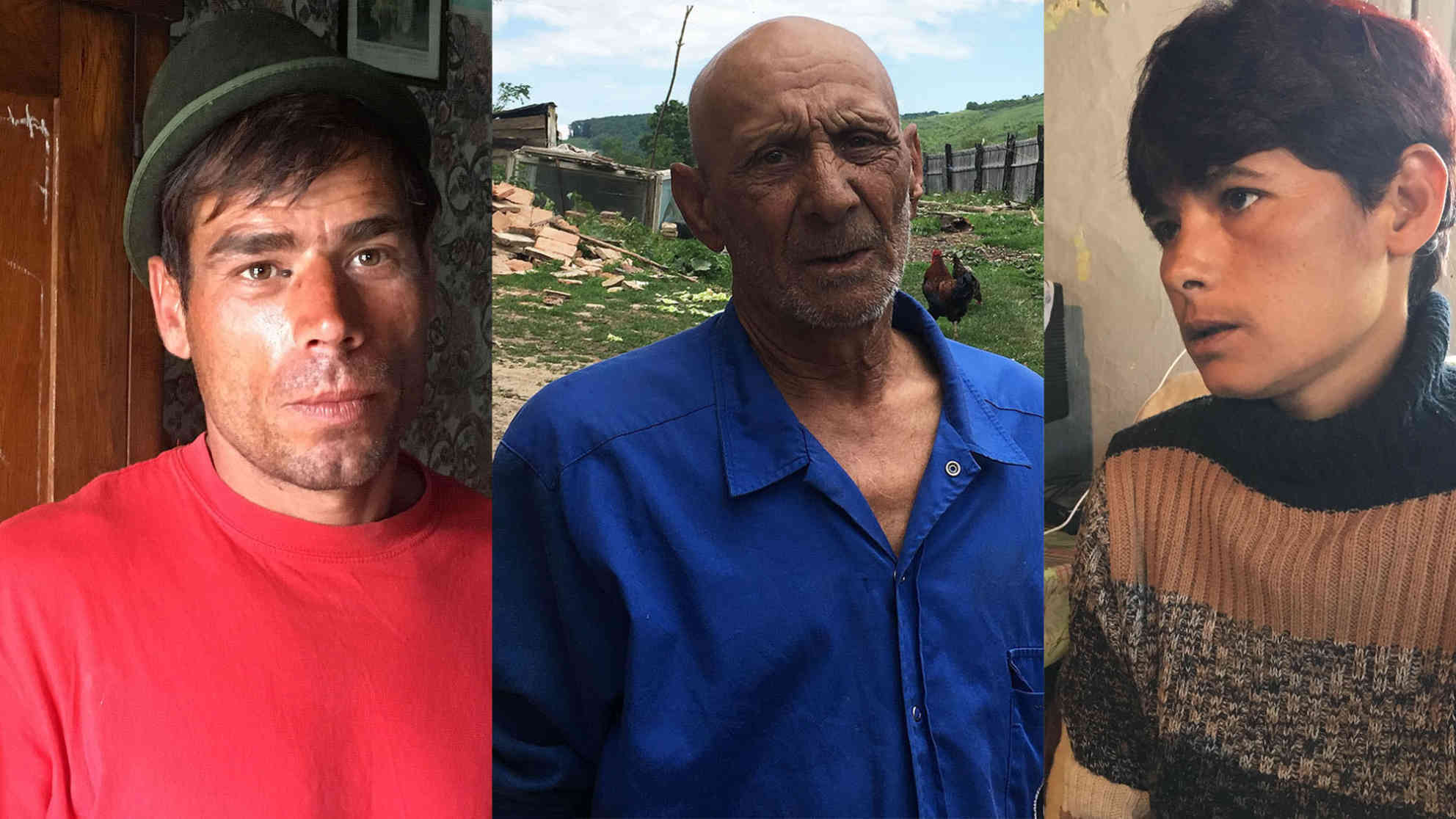 Florin Mitula, Arpad Tecco und Viola Mitula (v.l.n.r.) aus Radeln. Foto: BR | Andrea Beer