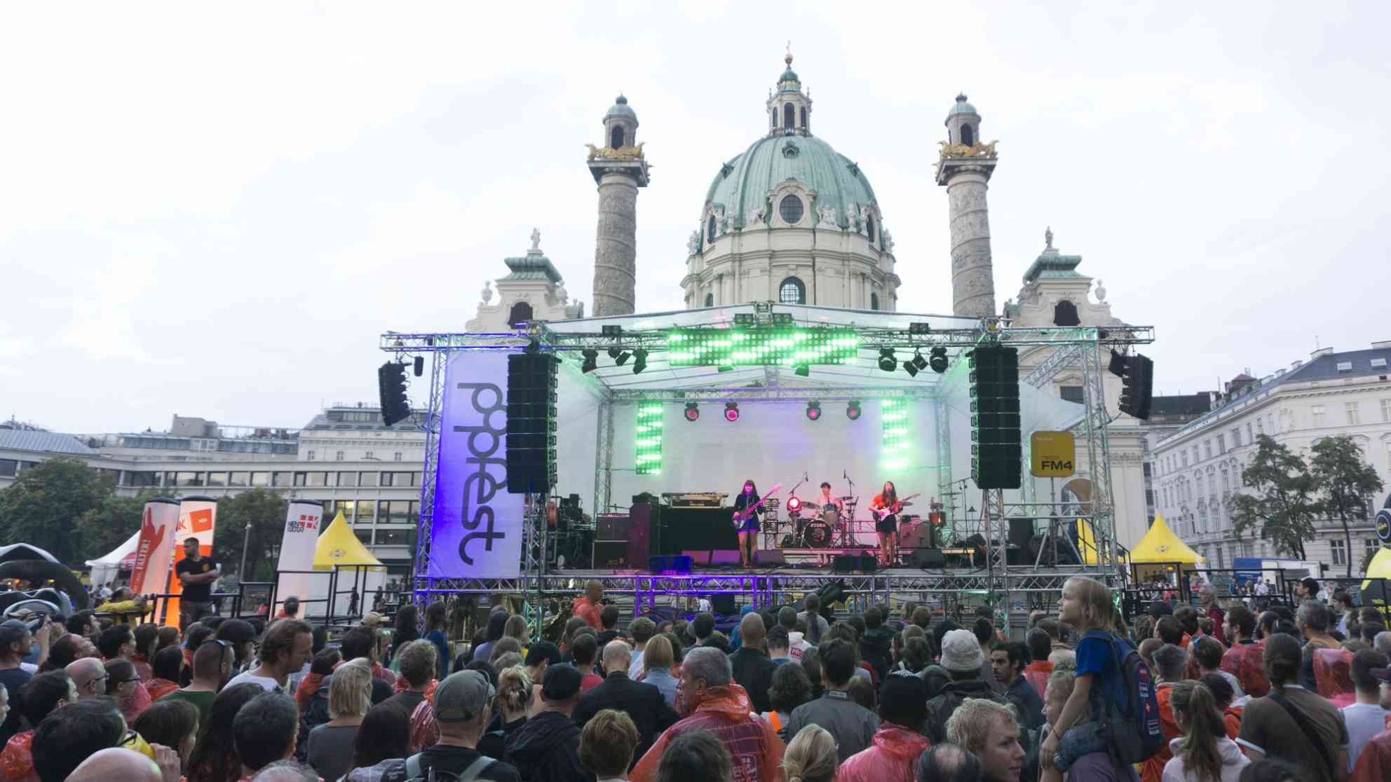Wiener Popfest von 26.-29. Juli 2018. Foto: Benjamin Kos