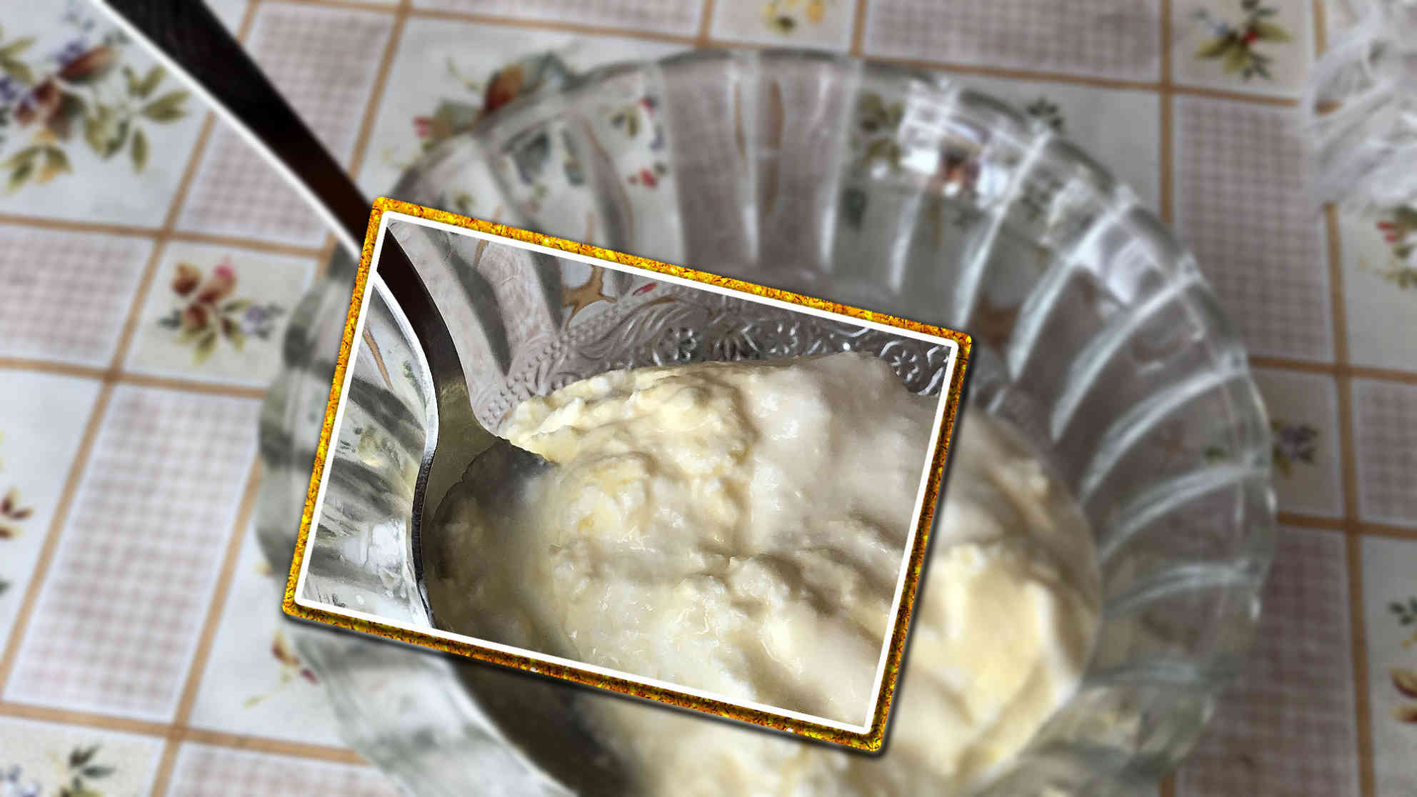 Der frisch gemachte Joghurt aus dem kleinen Bergdorf Momchilovtsi vor der Geschmacksprobe. Foto: BR | Till Rüger