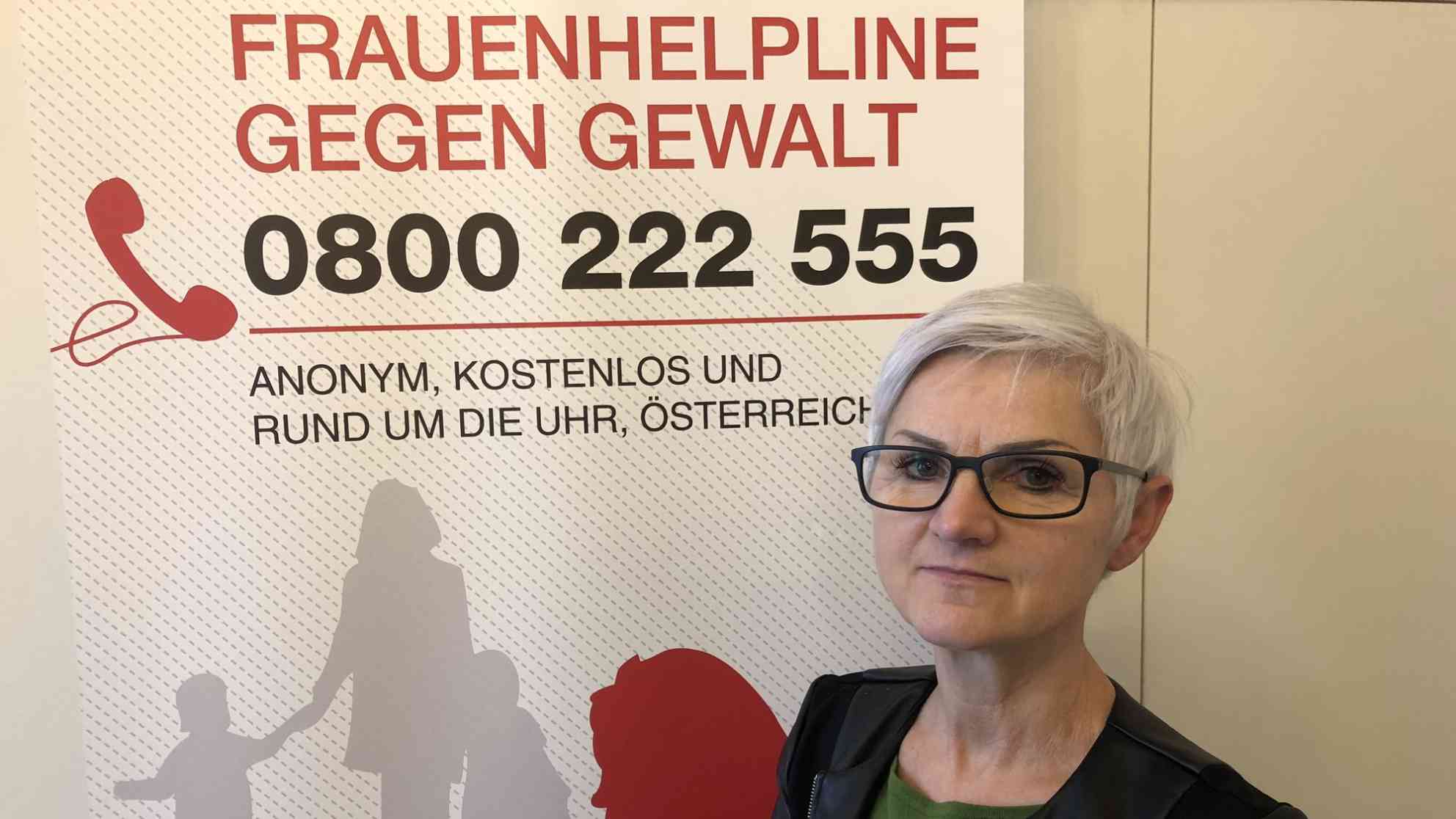 Maria Rösslhumer ist Geschäftsführerin des Vereins Autonome österreichische Frauenhäuser und Chefin der Frauenhelpline gegen Gewalt. Foto: BR | Clemens Verenkotte
