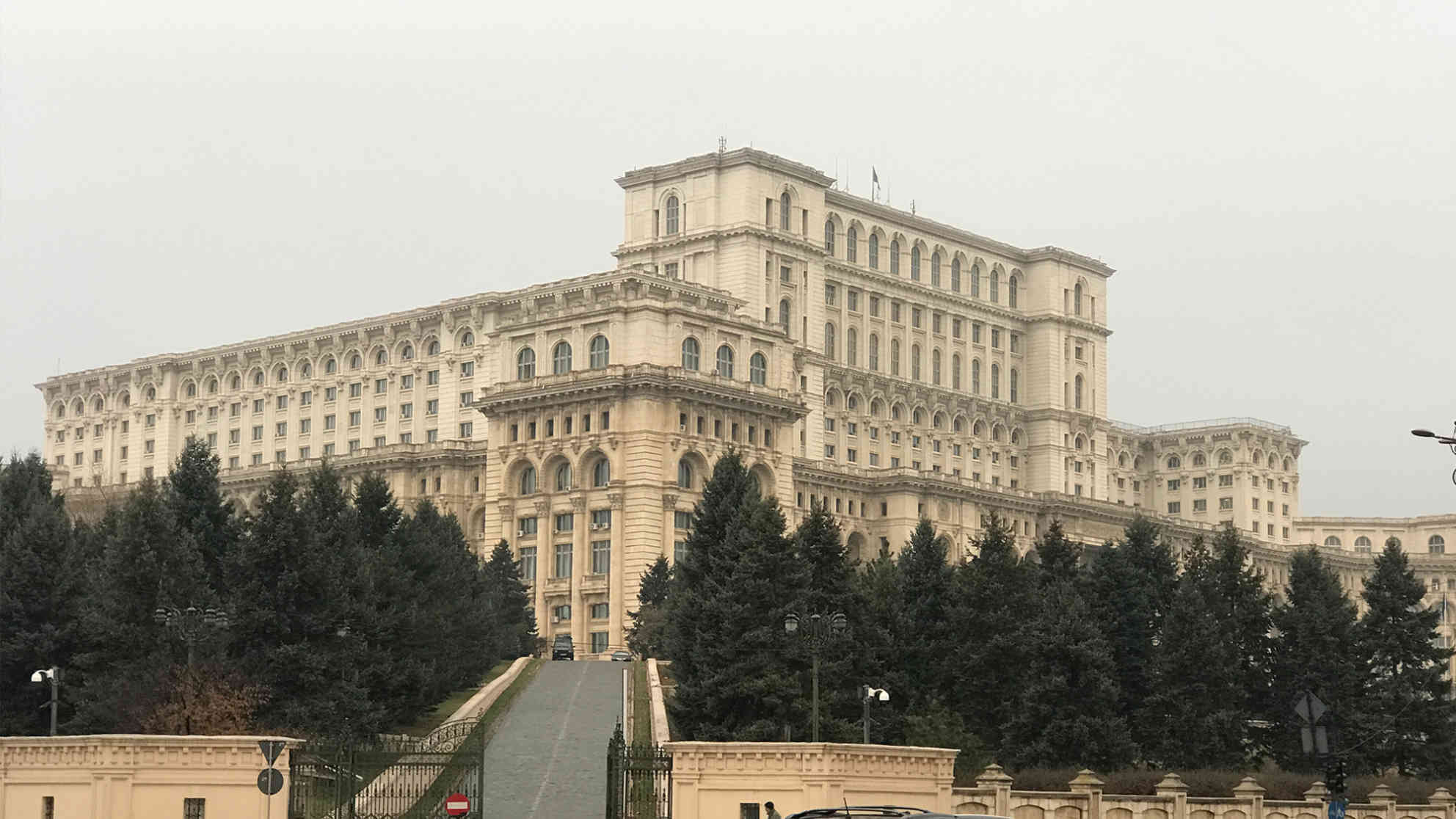 Parlamentspalast Rumänien, Bukarest. Foto: BR | Till Rüger