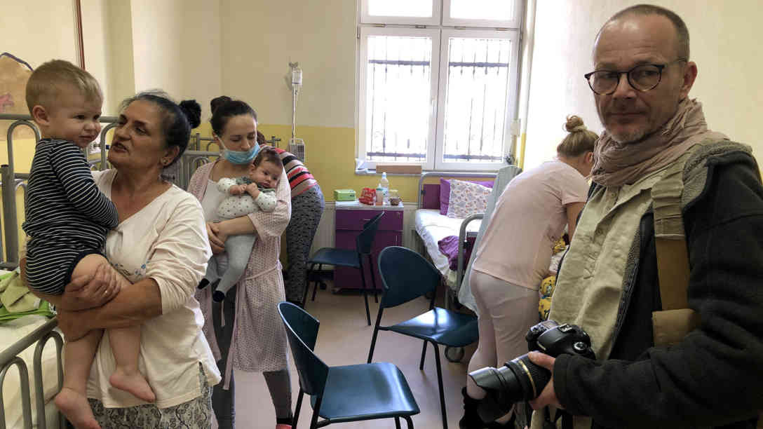 Bihac im Februar 2019: Dirk Planert ist nach 25 Jahren zurückgekehrt. Foto: BR | Eldina Jasarevic