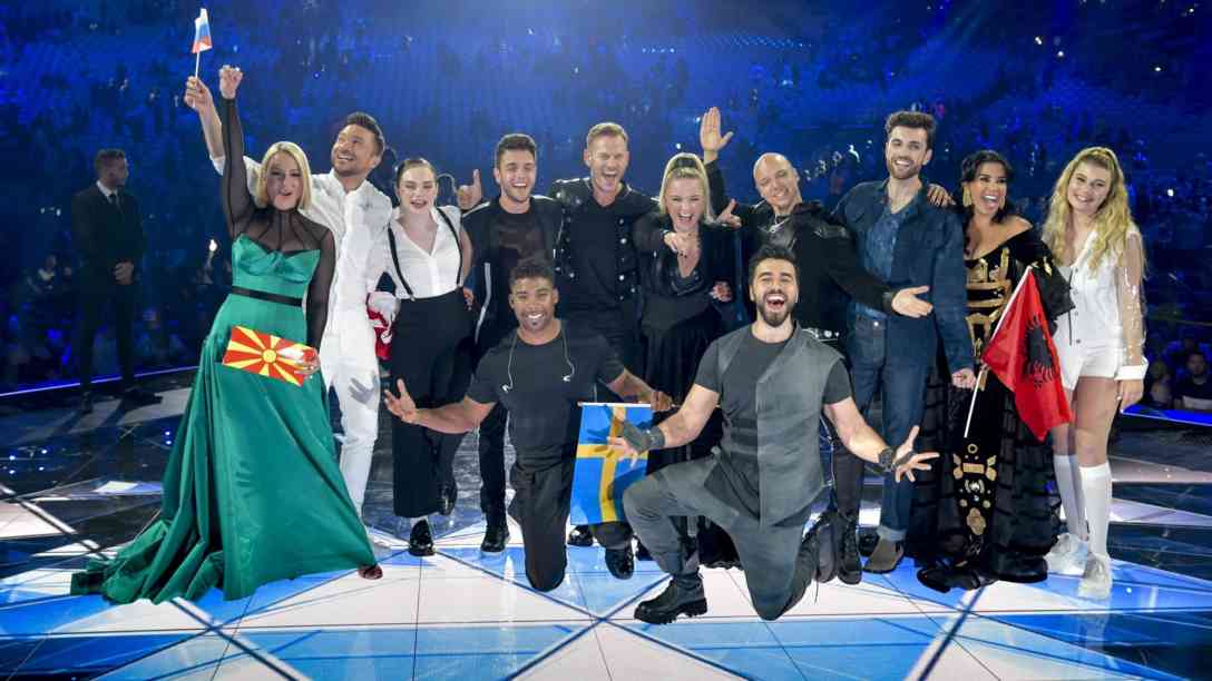 Eurovision Song Contest 2019 - auch Albanien, Nordmazedonien, Serbien und Slowenien haben es geschafft, eines der begehrten Finaltickets zu lösen. Foto: picture alliance | TT NEWS AGENCY