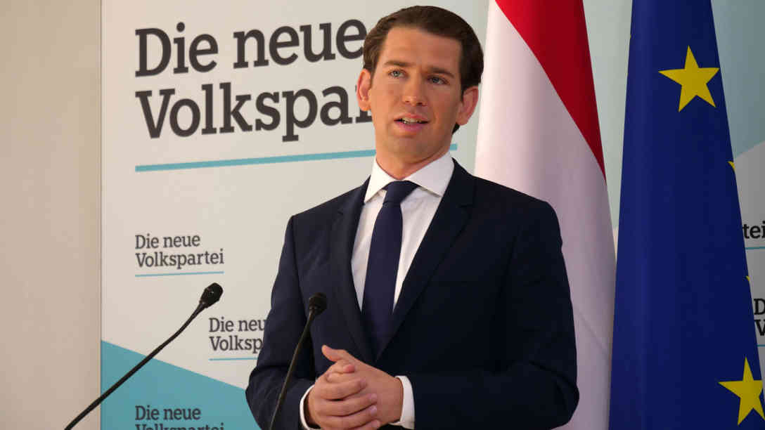 Sebastian Kurz (ÖVP) - Pressekonferenz am 20.05.2019. Foto: BR | Vera Gasber