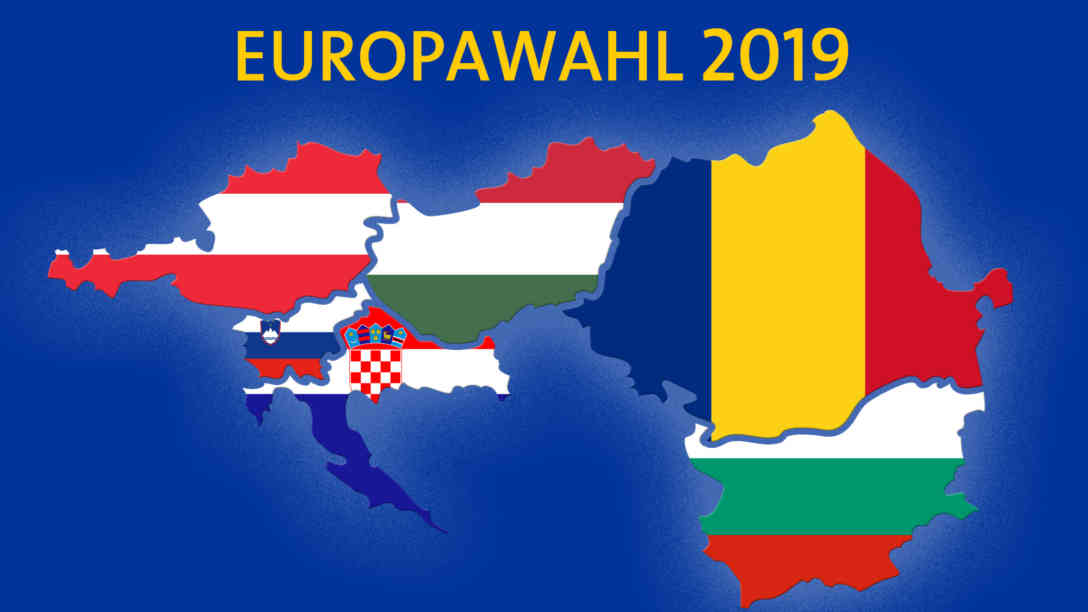 EU-Wahl 2019, Stimmen aus dem Berichtsgebiet des ARD Studios Wien