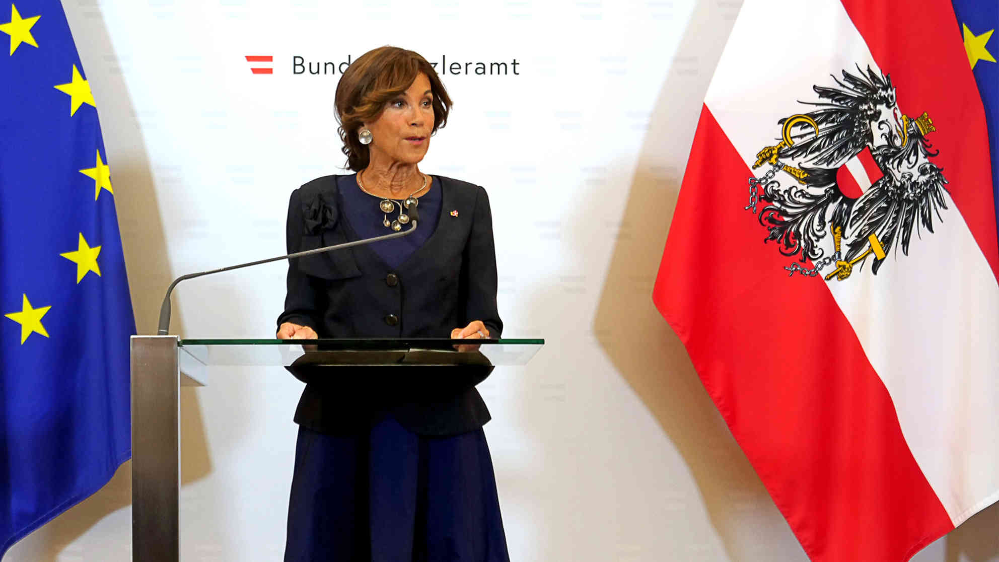 Oesterreich Uebergangsregierung Bundeskanzlerin Brigitte Bierlein am 03 Juni 2019 Foto: BR | Vera Gasber