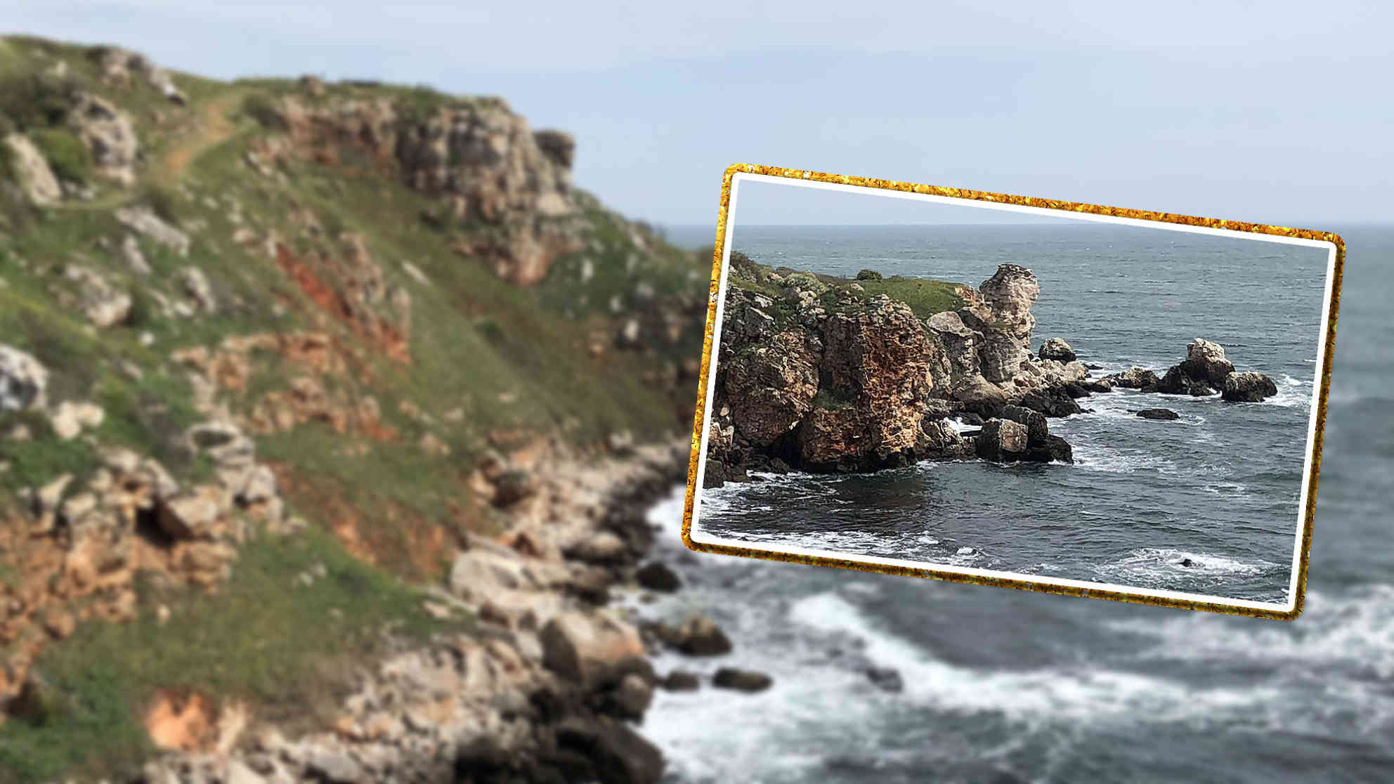 Die Schwarzmeerküste Bulgariens ist an vielen Stellen immer noch wild und naturbelassen wie die Steilufer von ‚Jailata‘. Foto: BR | Ekaterina Popova