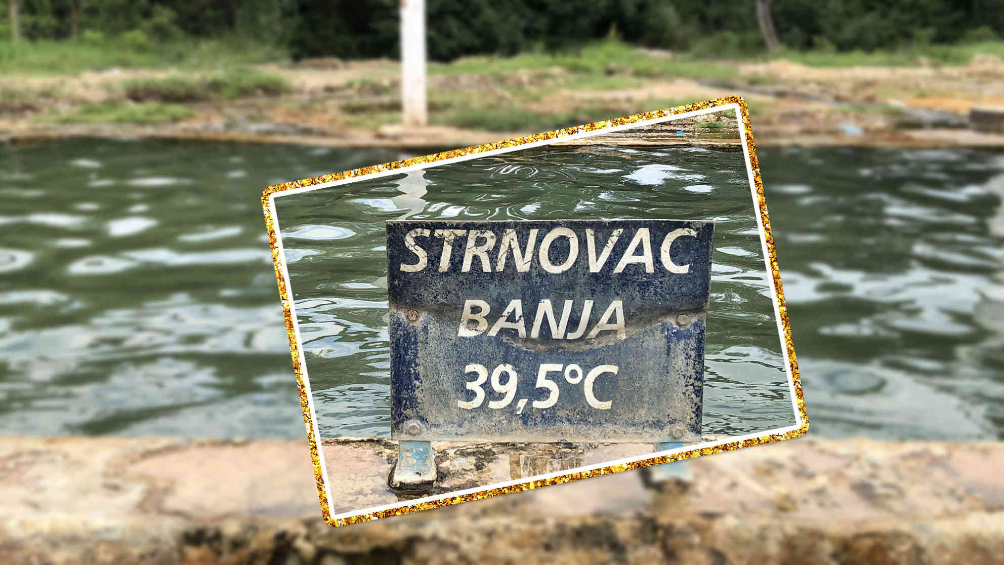 Eine heiße Quelle speist das Becken mit angenehm warmem Thermalwasser. Foto: BR | Sasko Golov