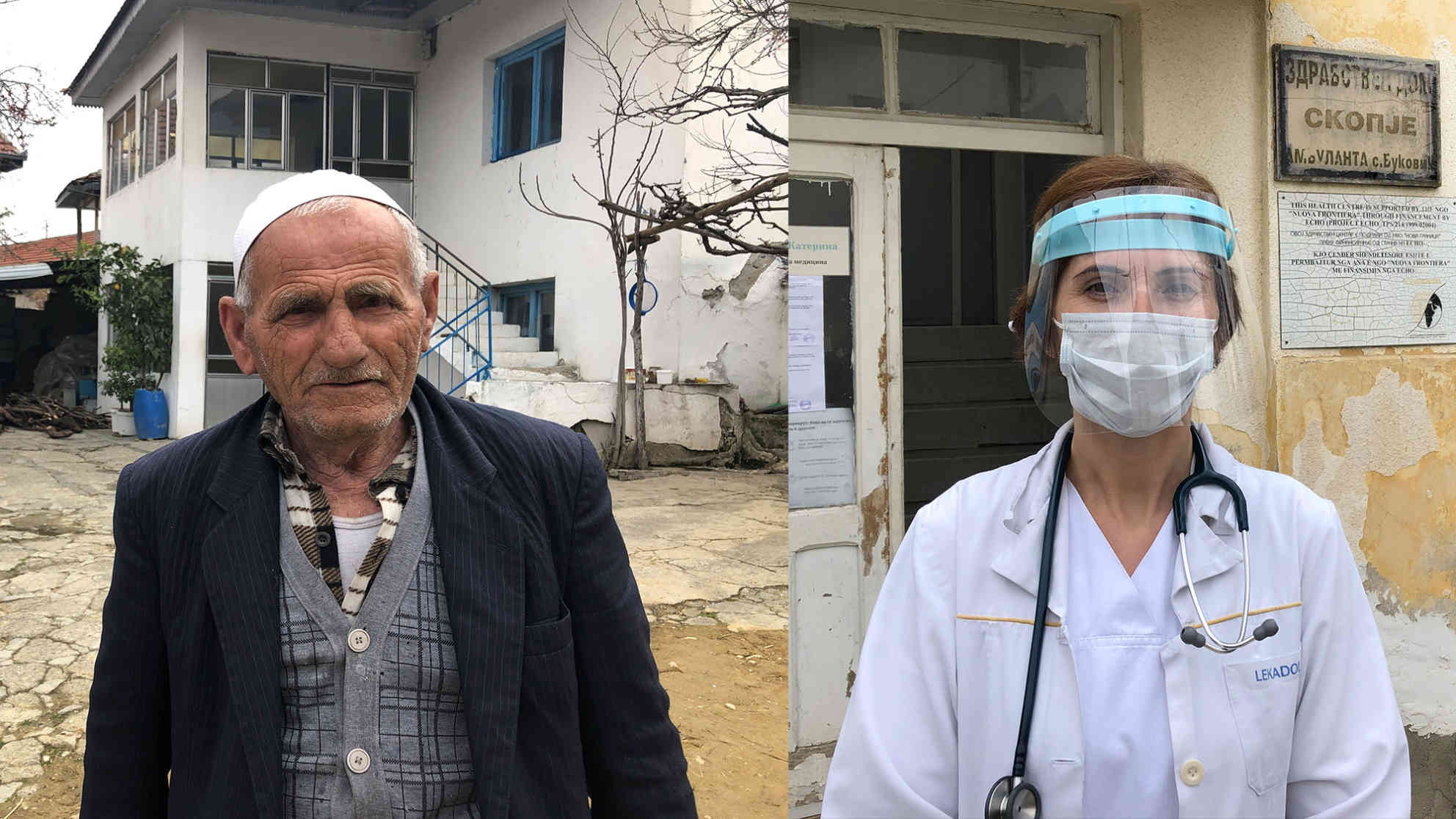 Ramadan Ademi und Saska Janevska leben beide in Bukoviq/Bukovikj nahe der Hauptstadt Skopje. Beide haben auf ganz unterschiedlicher Ebene mit den Auswirkungen der Corona-Pandemie zu kämpfen. Foto: BR | Schaban Bajrami