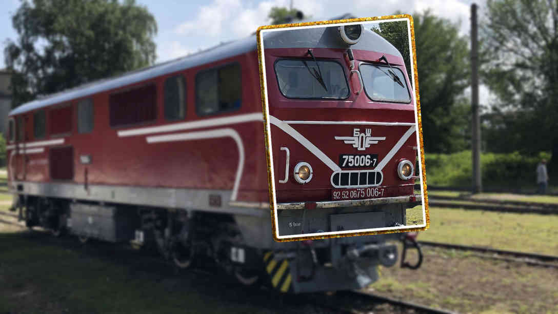 Ein neues Leben für die alte Lokomotive: frisch renoviert aus dem Depot. Foto: BR | Ekaterina Popova