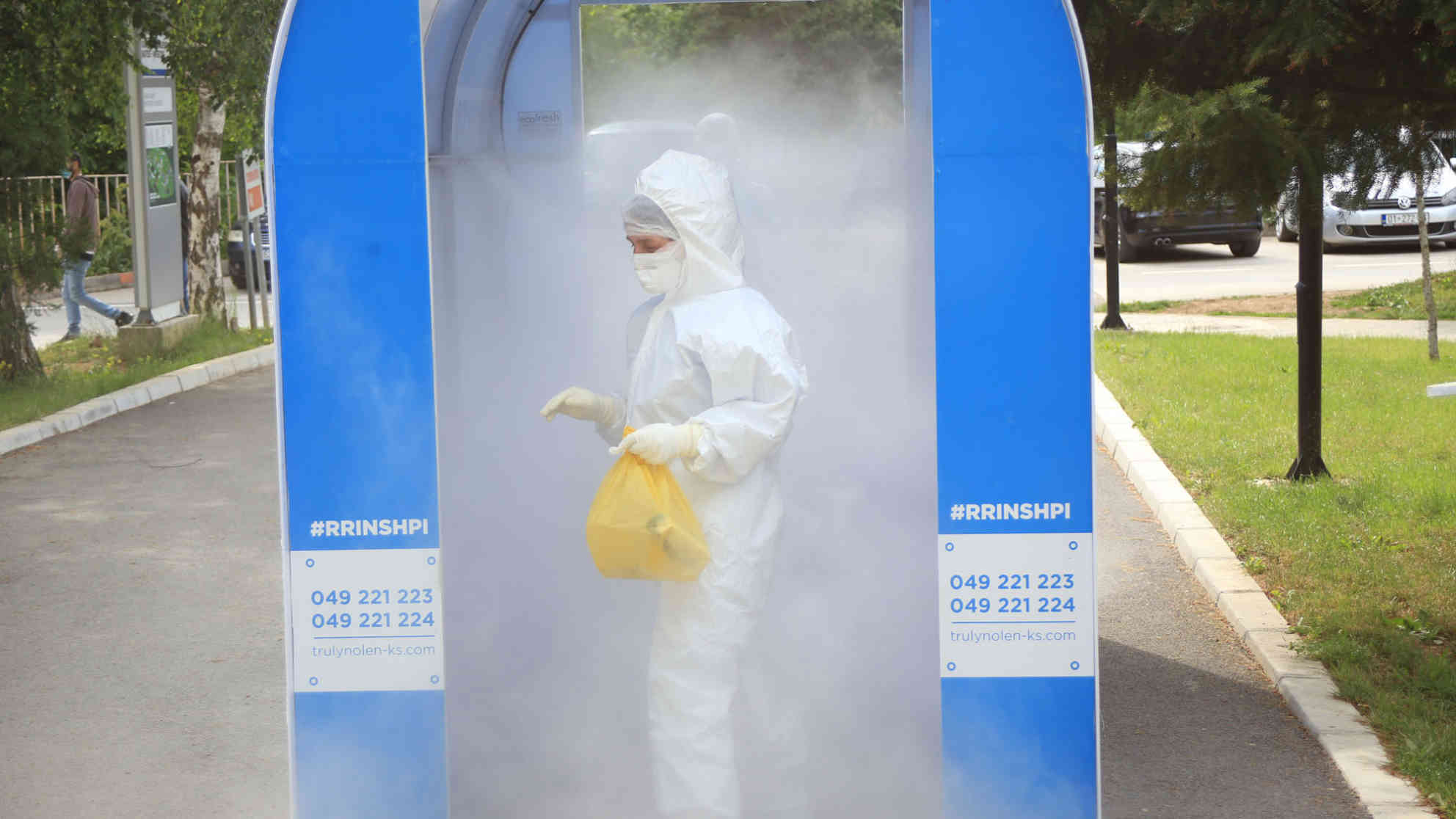 Das medizinische Personal der Universitätsklinik in Prishtina ist erschöpft durch die Arbeitsbelastung seit Beginn der Coronakrise. Dem Personal wurde nun auch noch der Sommerurlaub gestrichen. Foto: BR | Besnik Hamiti